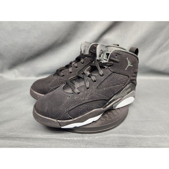 Nike Jordan MVP (PS) Sneakers Suede Black Anthracite Boys Size 11c BRAND NEW NO - Picture 4 of 14